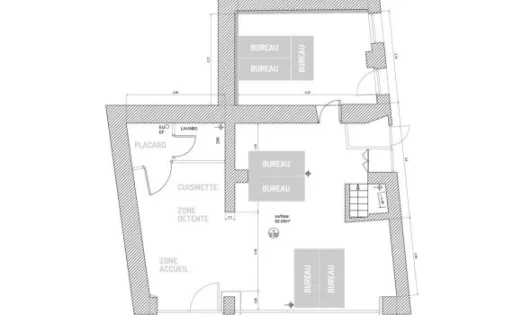 Bureau fermé  idéal pour votre activité professionnelle à Paris