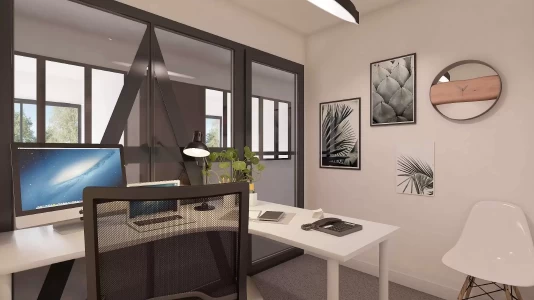 Bureau fermé  idéal pour votre activité professionnelle à Ajaccio