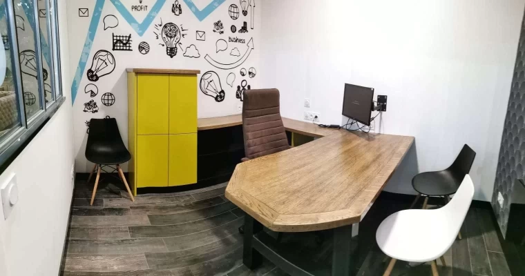 Bureau fermé  idéal pour votre activité professionnelle à Bordeaux