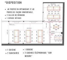 Plateau privé  idéal pour votre activité professionnelle à Paris 11e Arrondissement