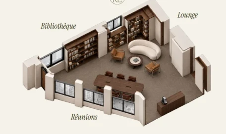 Plateau privé  idéal pour votre activité professionnelle à Paris 2
