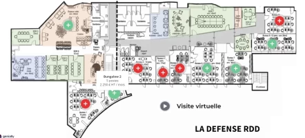 Bureau fermé  idéal pour votre activité professionnelle à Puteaux
