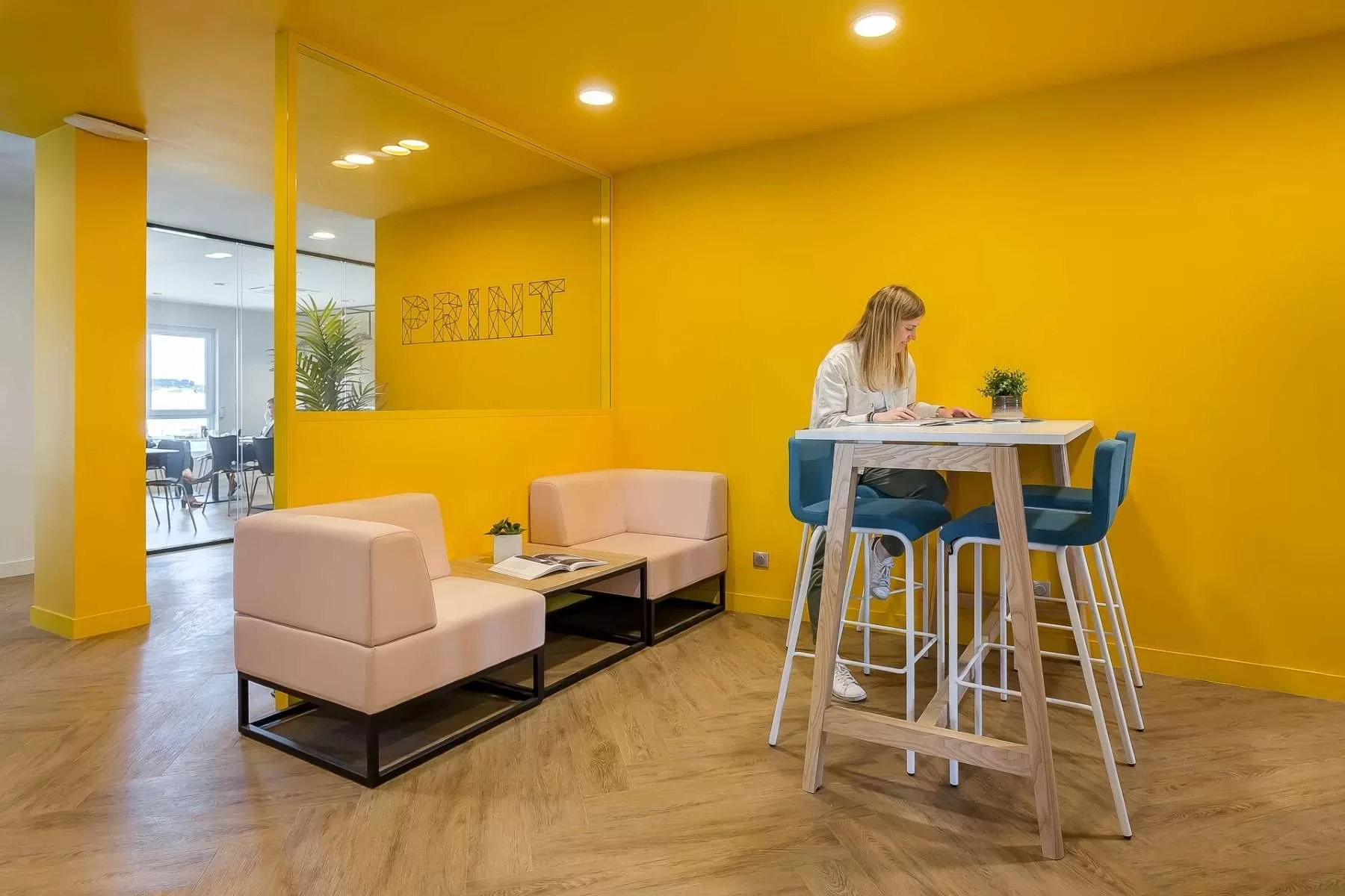 Location bureau à partager à Belleville-en-Beaujolais