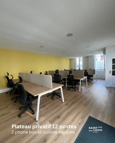 Plateau privé  idéal pour votre activité professionnelle à Bordeaux