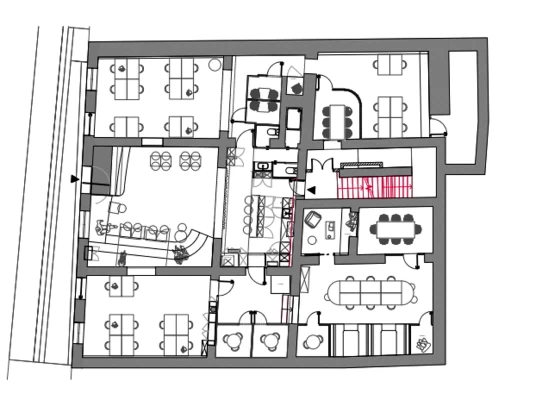 Plateau privé  idéal pour votre activité professionnelle à Lyon 2e Arrondissement