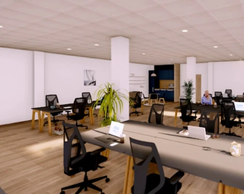 Bureau fermé  idéal pour votre activité professionnelle à Nancy