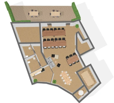 Plateau privé  idéal pour votre activité professionnelle à Paris 2