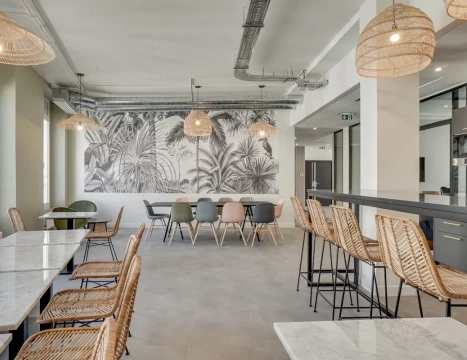 Plateau privé  idéal pour votre activité professionnelle à Paris 9e Arrondissement