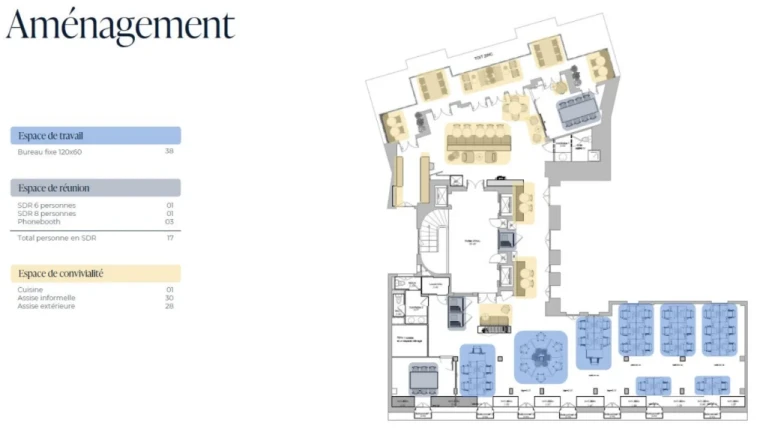 Plateau privé  idéal pour votre activité professionnelle à Paris