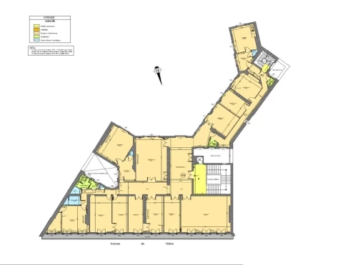 Plateau privé  idéal pour votre activité professionnelle à Paris 17e Arrondissement